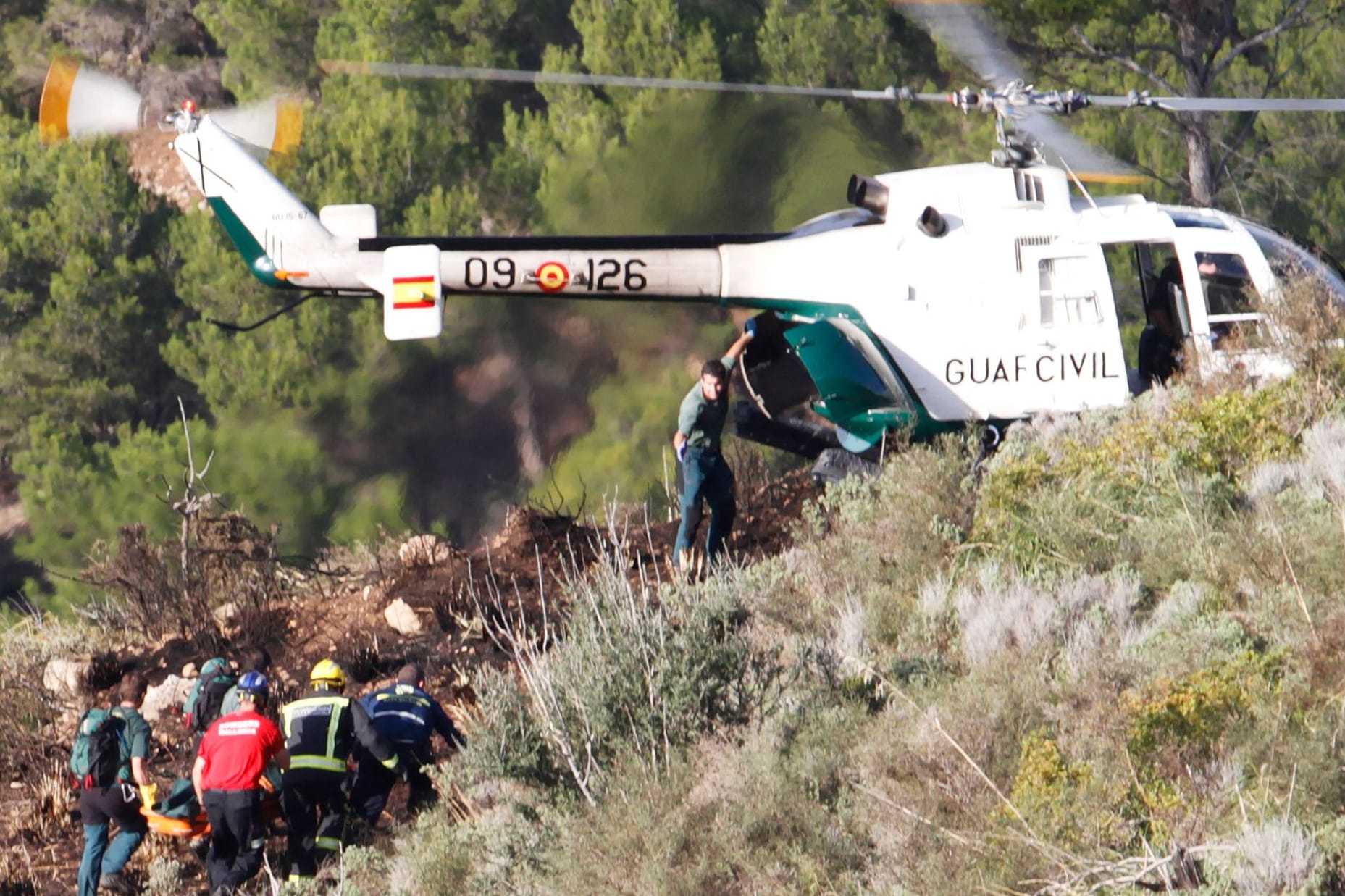 Rettungseinsatz in den Bergen von Mallorca (Symbolbild): Am Montagnachmittag kam für den deutschen Kletterer jede Hilfe zu spät.